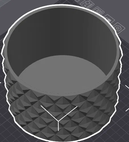 Chậu Cây Retro - Chế độ không phải vase, lòng và đáy 3mm. - Image 1