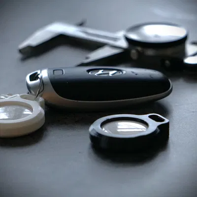 Móc Khóa Airtag Hai Mảnh