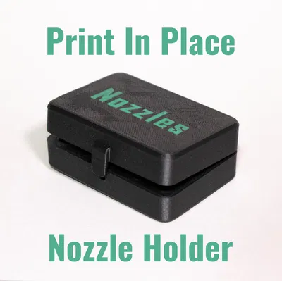 Hộp Đựng 20 Đầu Phun Máy In 3D Kiểu "Print In Place"