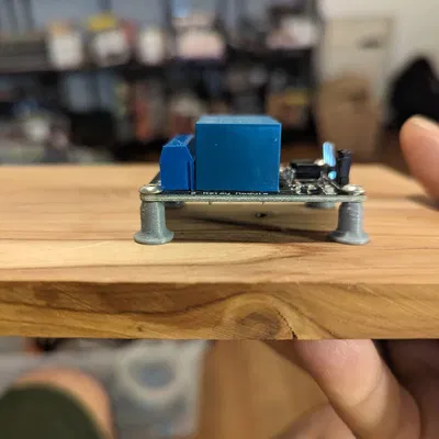 Chân đế tự ăn ren gắn keo cho ốc M3