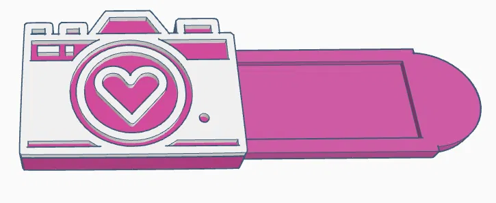 Móc khóa máy ảnh "llavero camara" - Image 1