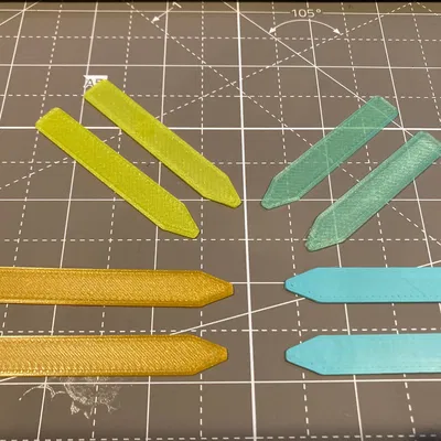 Bộ Cài Giữ Cổ Áo Các Cỡ Nhanh Chóng (2, 2.25, 2.50 & 2.75 inch)