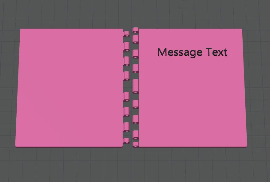 Thiệp Chúc Mừng Bản Lề Dây Tóc - Image 1