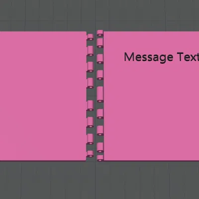 Thiệp Chúc Mừng Bản Lề Dây Tóc