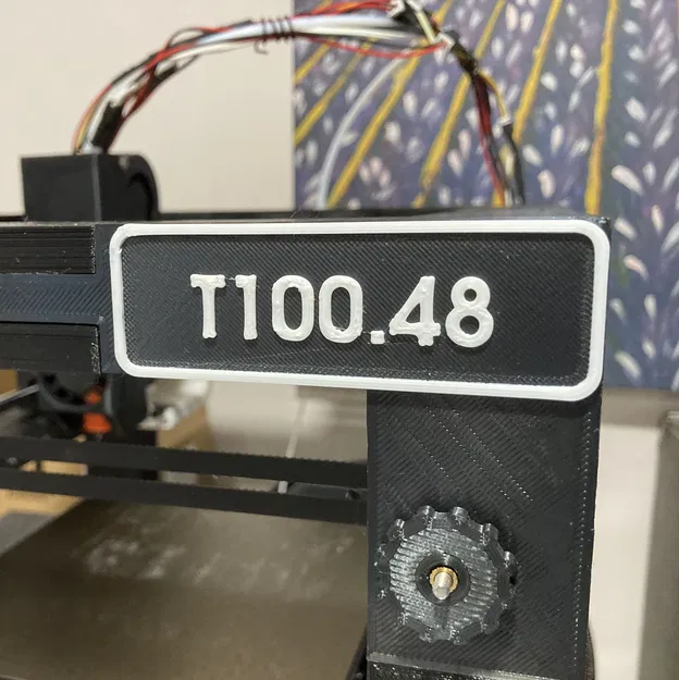 Tem Số Serial Cho Máy In The100 T100 - Image 1