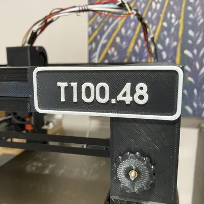 Tem Số Serial Cho Máy In The100 T100