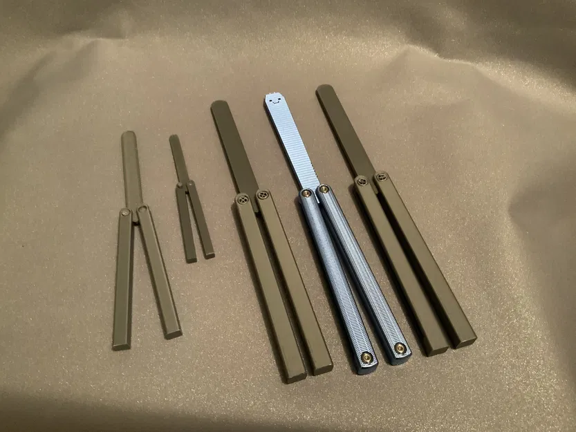 Dao bướm V2 Balisong Flipper (dễ flip, flip ngon) - Image 1