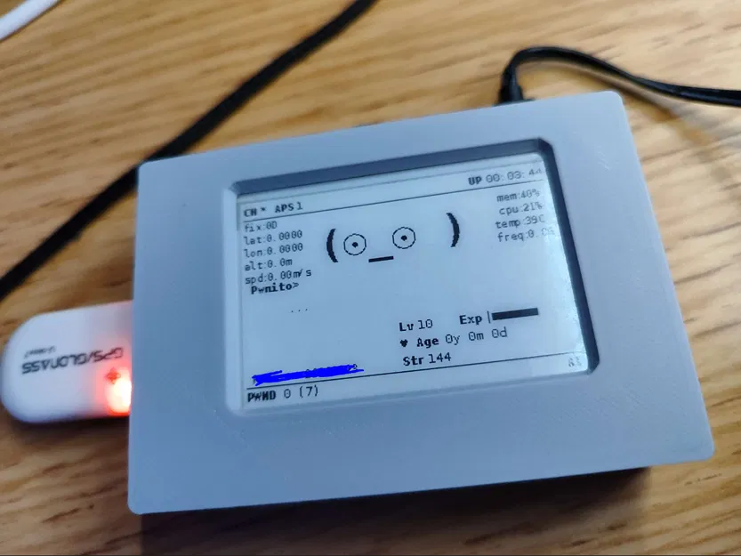 Vỏ Pwnagotchi cho Raspberry Pi 3B và Màn hình Waveshare 2.71 inch V2 - Image 4