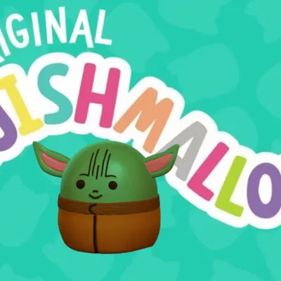 Mô hình Squishmallows Baby Yoda Grogu
