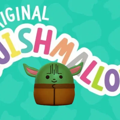 Mô hình Squishmallows Baby Yoda Grogu