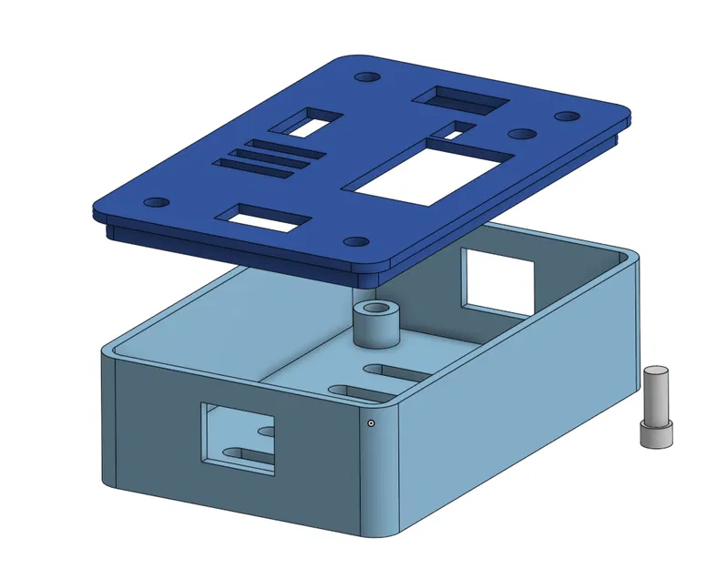 Vỏ Case Cho LM2596 Có Màn Hình - Image 1