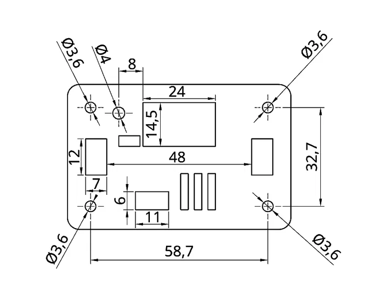 Vỏ Case Cho LM2596 Có Màn Hình - Image 5