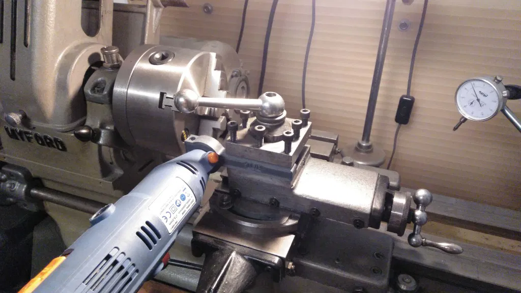 Bộ Giữ Dụng Cụ Quay Dremel Cho Myford ML7 - Image 1