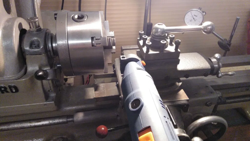 Bộ Giữ Dụng Cụ Quay Dremel Cho Myford ML7 - Image 7