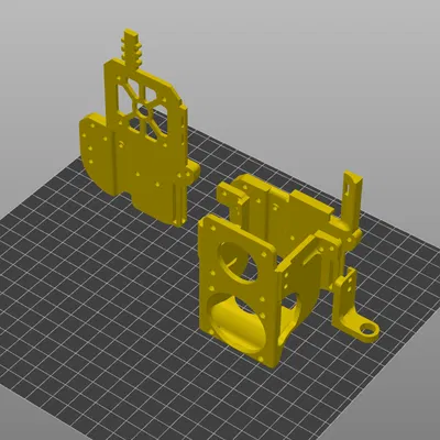 Voxelab Aquila, Giá đỡ PINDA, EBB42 cho BMG + V6 Extruder Fan Shroud