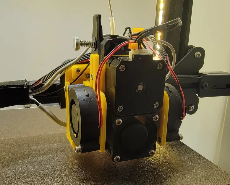 Voxelab Aquila, Giá đỡ PINDA, EBB42 cho BMG + V6 Extruder Fan Shroud - Image 2