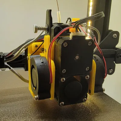 Voxelab Aquila, Giá đỡ PINDA, EBB42 cho BMG + V6 Extruder Fan Shroud