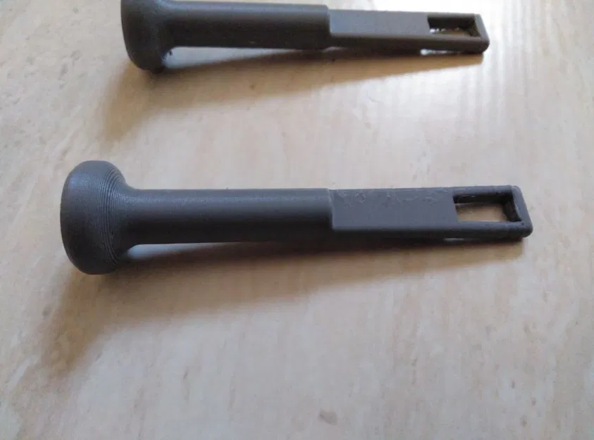 Núm xoay gập lưng ghế sau cho Peugeot 206 / 207 - Image 2