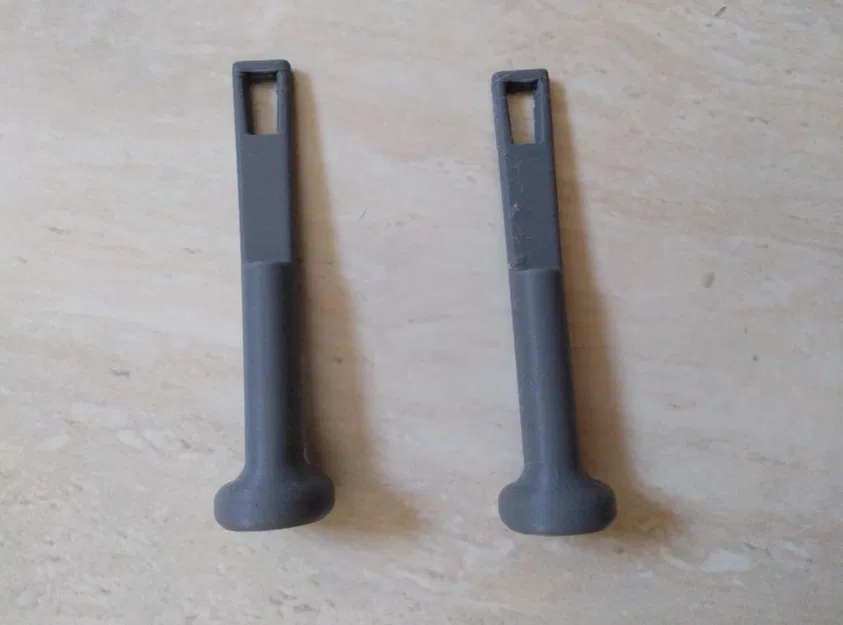 Núm xoay gập lưng ghế sau cho Peugeot 206 / 207 - Image 4