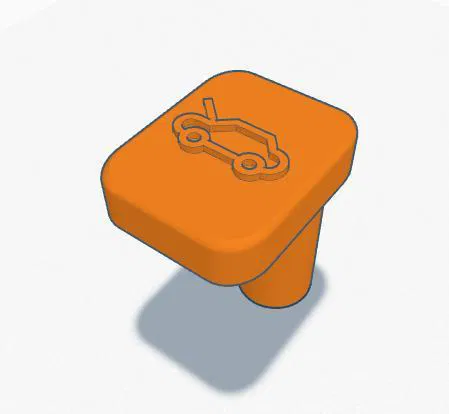 Chốt/Cần gạt capo xe Honda CRV - Image 3