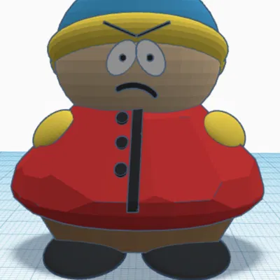 Mô hình 3D Eric Cartman - South Park