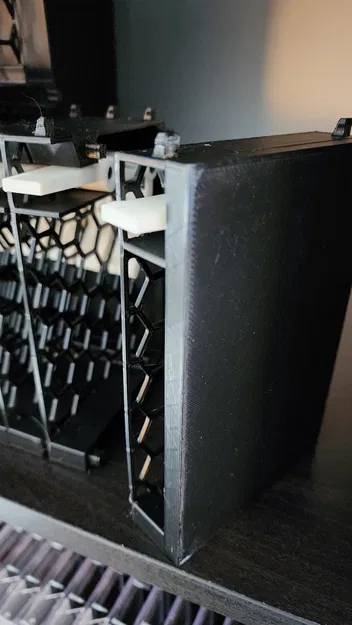 Hộp Đựng Cassette Âm Thanh Modul, Xếp Chồng - Tường Phải Cố Định - Image 1