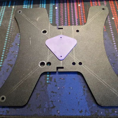 Jig Chấm Tâm Cho Tấm Lót Giường Ender3dent