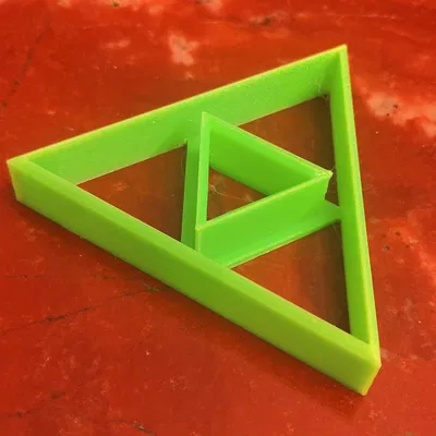 Khuôn Cắt Bánh Quy Zelda Triforce