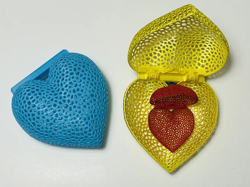 Hộp Tim Voronoi: Quà Tặng Valentine Độc Đáo - Image 5