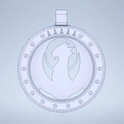 Mặt Dây Chuyền Izzet Guild - DnD