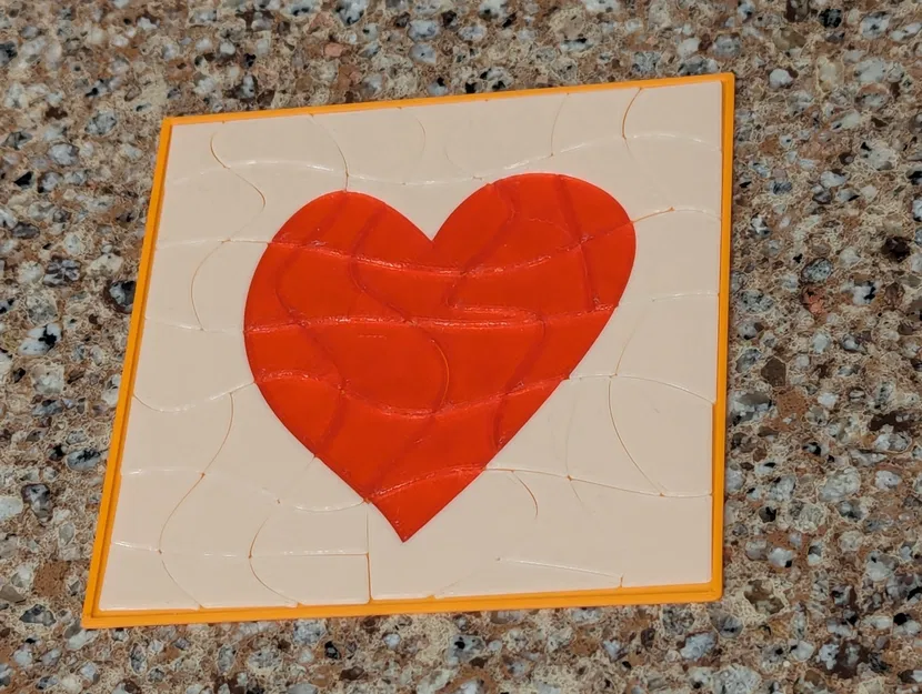 Ghép Hình Trái Tim Đơn Giản - Image 1