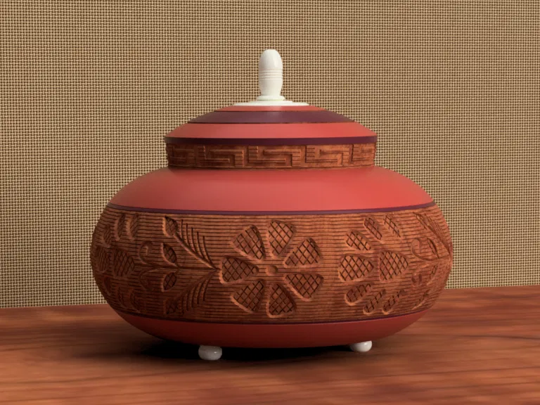 Hộp Tròn Kiểu Mexico - Image 2