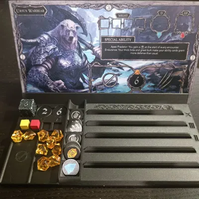 Bàn điều khiển người chơi cho Oathsworn — Lắp ghép StageTop