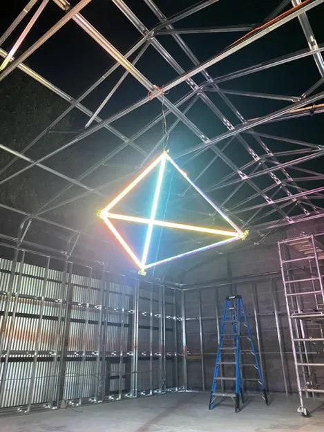 Đèn Hình Chóp Tứ Diện - Image 5