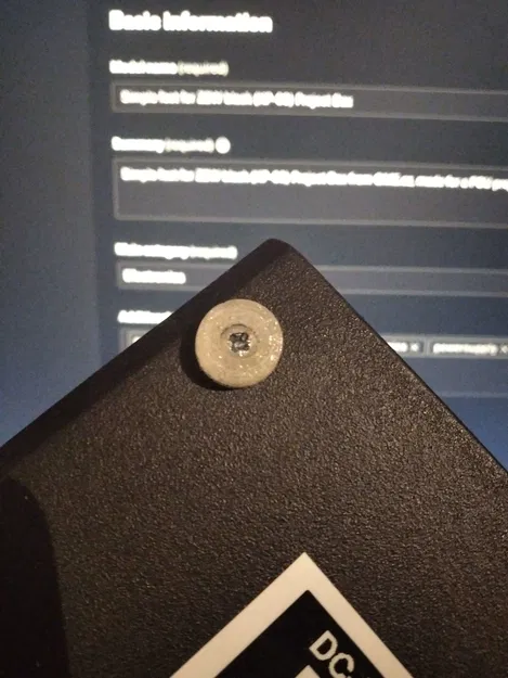 Chân đế đơn giản cho Hộp dự án Z2W màu đen (KP-09) - Image 1