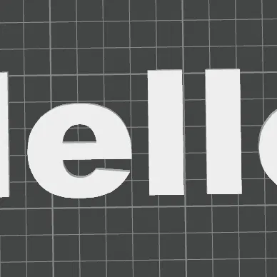 Chữ "Hello" Trang Trí Nhà Cửa