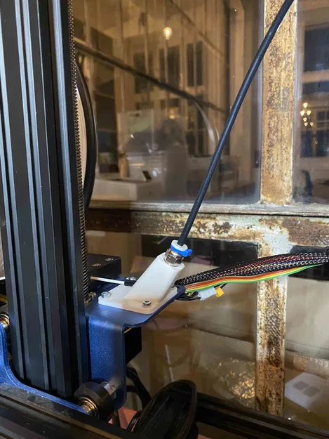 Hướng dẫn Cảm biến Hết Sợi Filamen cho Mod E3D Titan trên Creality Cr10 V2 - Không cần thêm bộ phận - Image 2