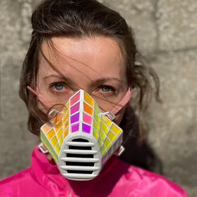 Mặt nạ Discorona - Bảo vệ & Phản chiếu