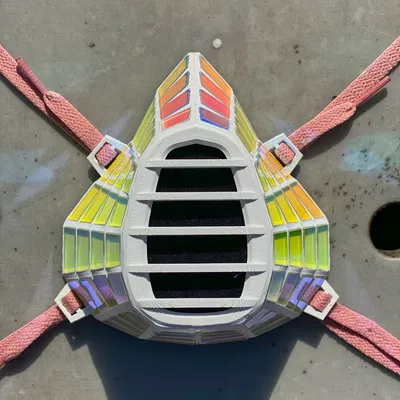 Mặt nạ Discorona - Bảo vệ & Phản chiếu