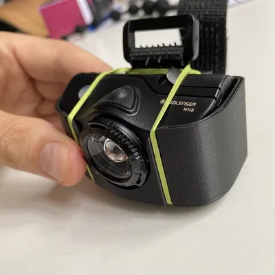 Adapter Gắn Đèn Pin Led Lenser Mh8 Lên Xe Đạp