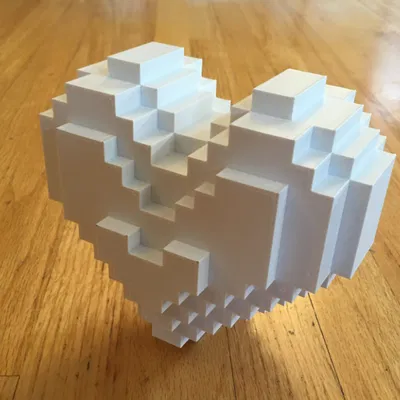 Trái Tim Khối Lập Phương - Blocky Heart