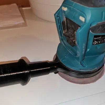 Ống nối máy hút bụi Makita 18V với máy chà nhám quỹ đạo Makita 18V