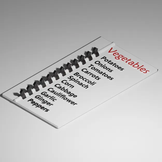 CheckList - Rau Củ - Image 1