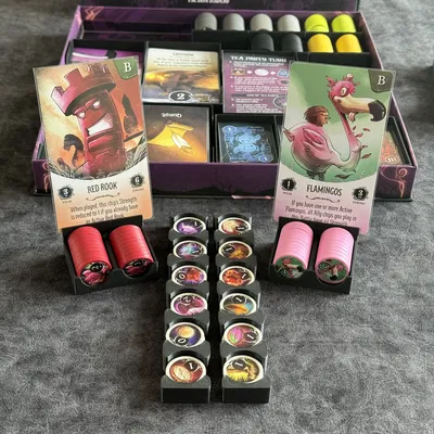 Organizer Wonderlands War Deluxe cho Tấm Mica Acrylic