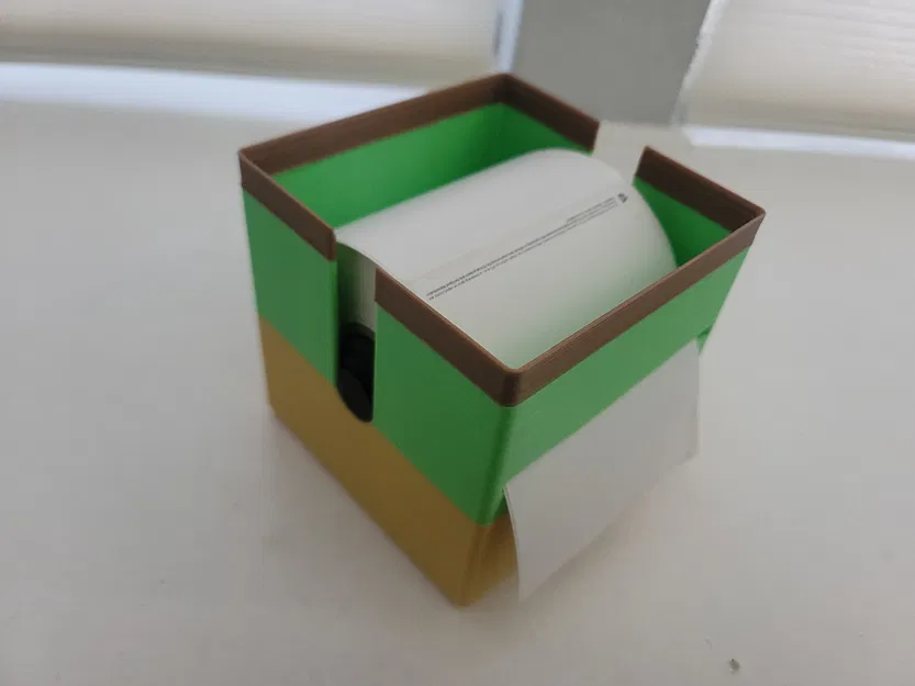 Giá Đỡ Cuộn Nhãn Nhiệt Gridfinity 4" - Image 1