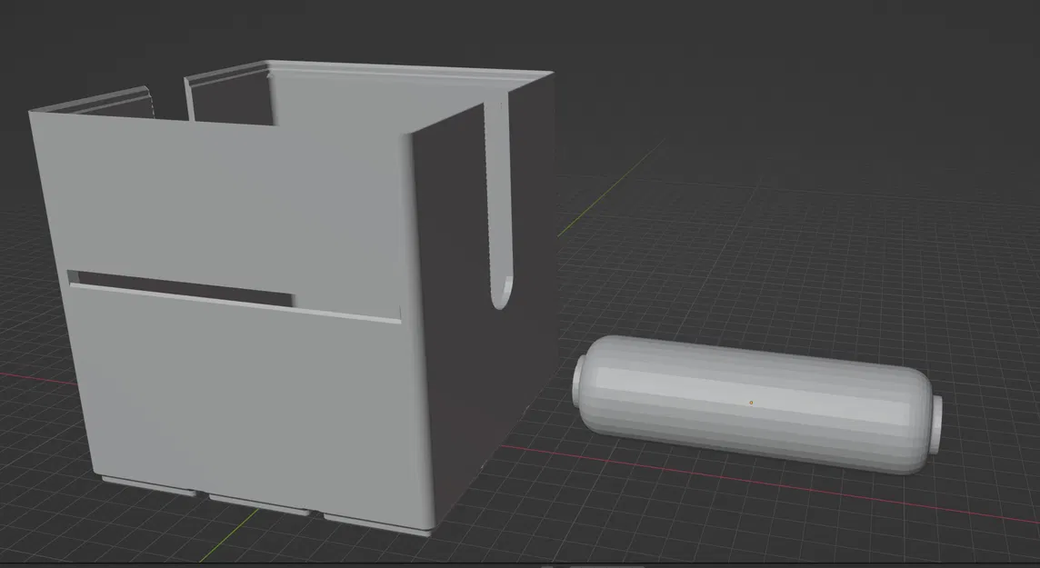 Giá Đỡ Cuộn Nhãn Nhiệt Gridfinity 4" - Image 5