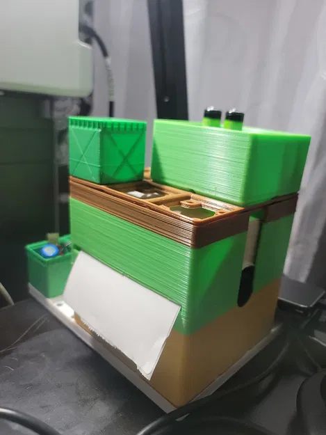 Giá Đỡ Cuộn Nhãn Nhiệt Gridfinity 4" - Image 6