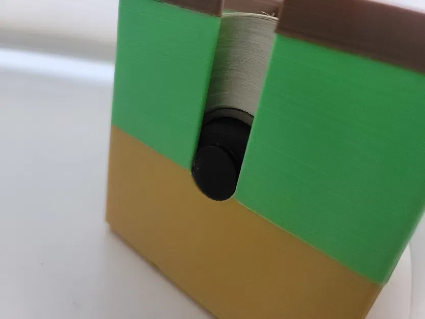 Giá Đỡ Cuộn Nhãn Nhiệt Gridfinity 4" - Image 7