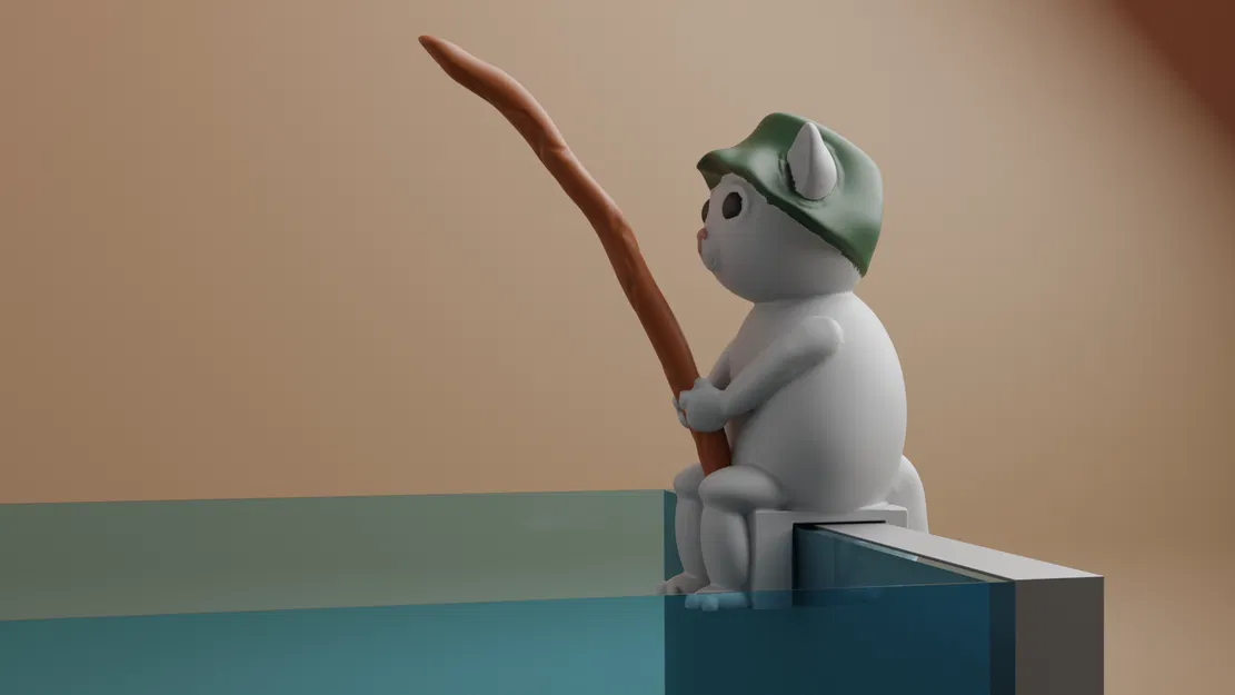 Móc Câu Râu Mèo Treo Hồ Cá - Image 1