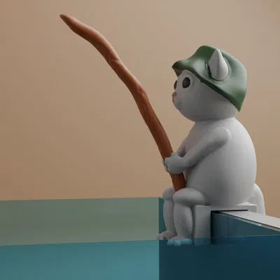 Móc Câu Râu Mèo Treo Hồ Cá